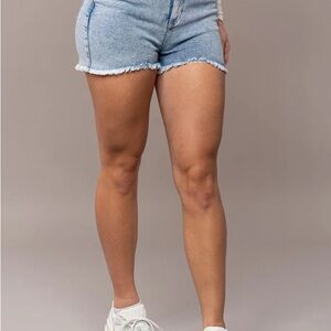 Fit Jeans Brand Women's Light Blue Denim Shorts